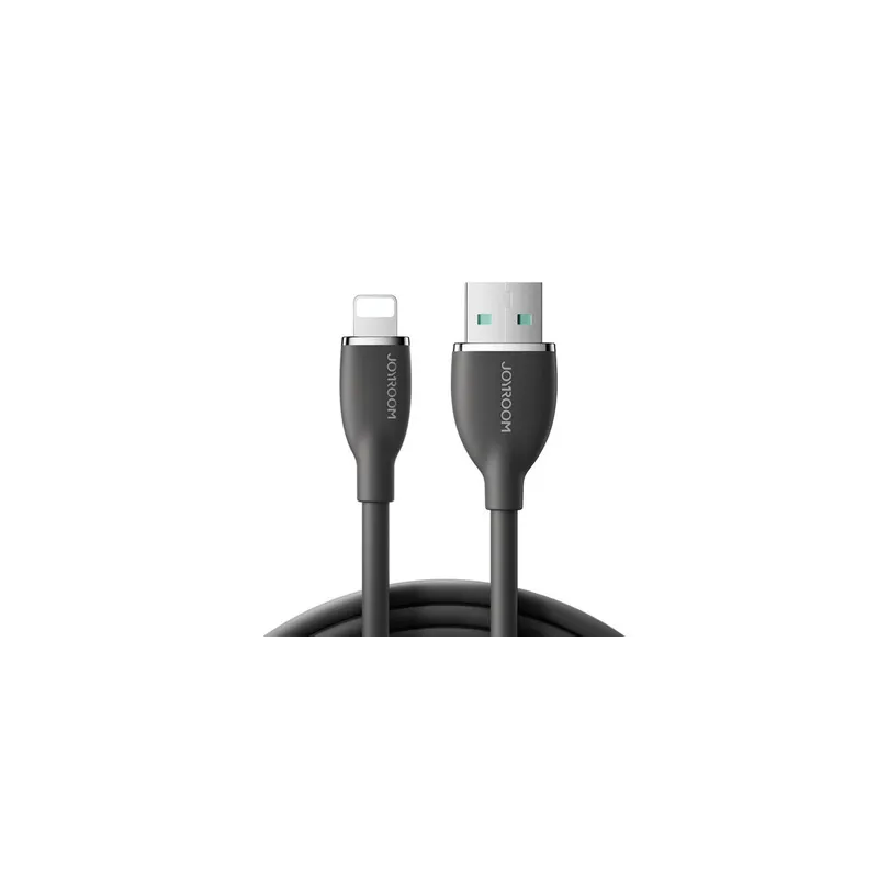 Cable Colorful 3A USB to Lightning SA29-AL3 / 3A / 1,2m (black)